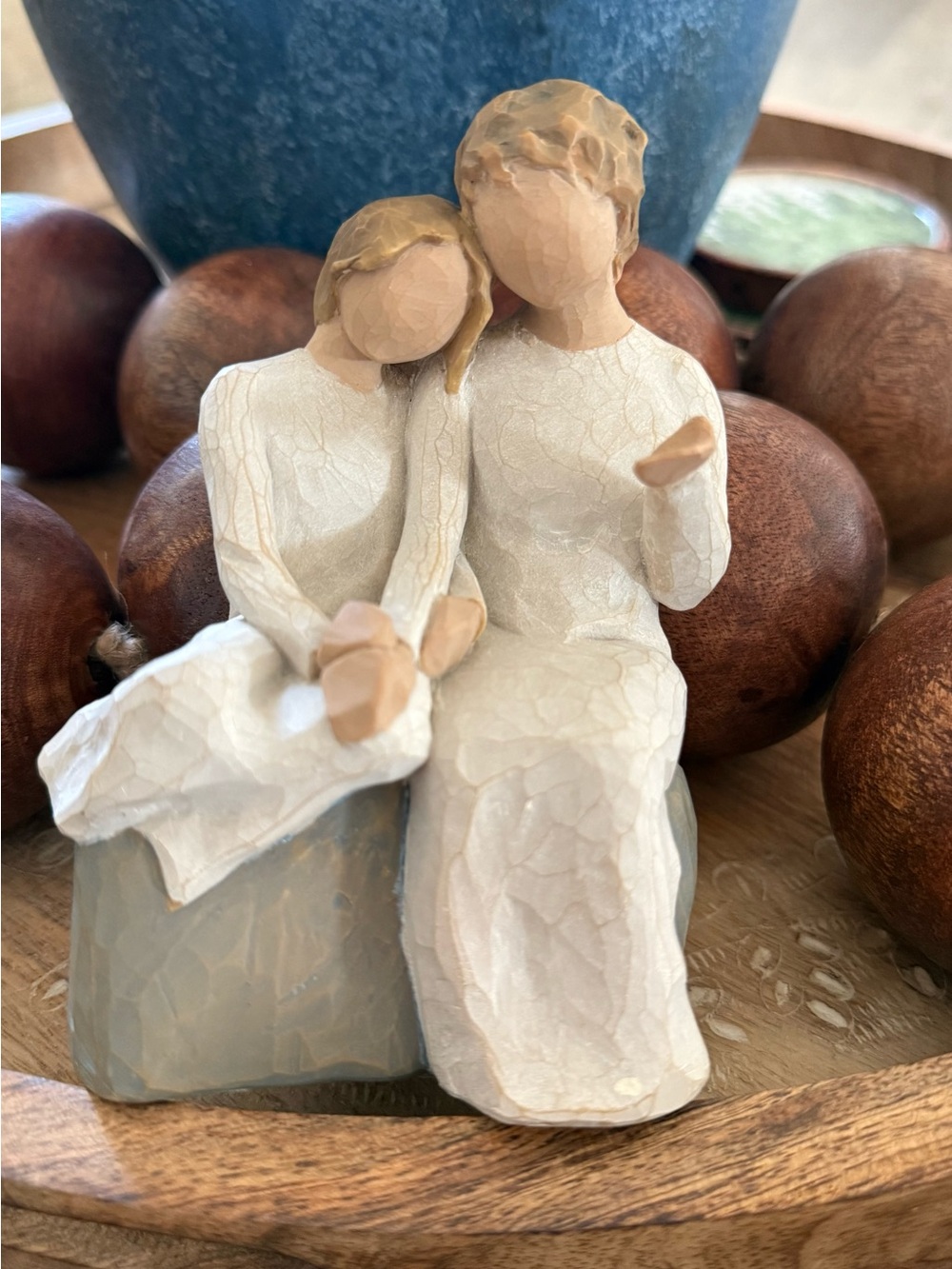 Willow Tree With My Grandmother Hand Painted Figure Sculpt Susan Lordi Christian